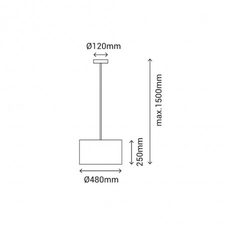 Lampe de plafond Wala