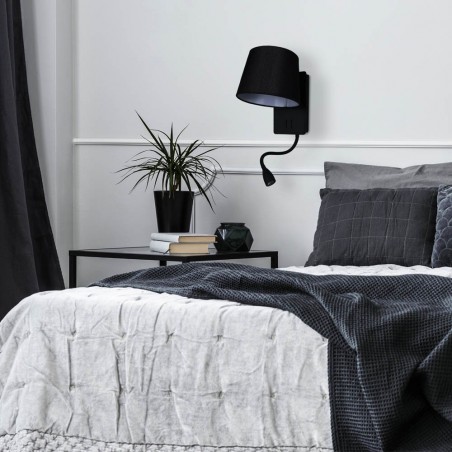 Applique avec lecteur LED et USB Nabia