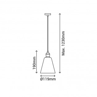 Lampe a suspension Ava