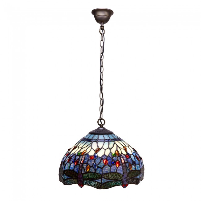 Lámpara colgante Belle Epoque Tiffany II Lámpara colgante Belle Epoque Tiffany II