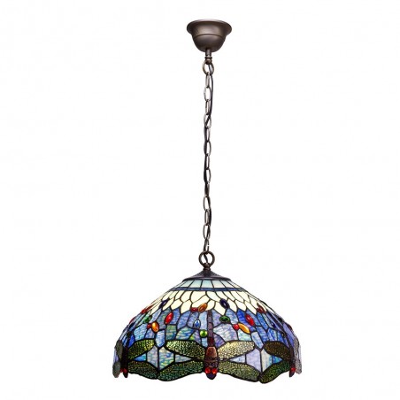 Lámpara colgante Tiffany Belle Epoque