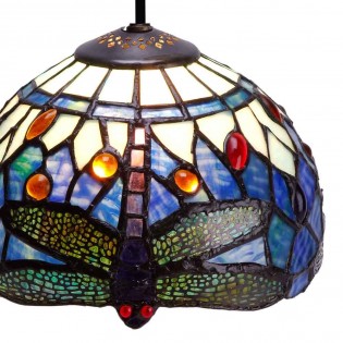 Lámpara de techo cristal Tiffany Belle Epoque