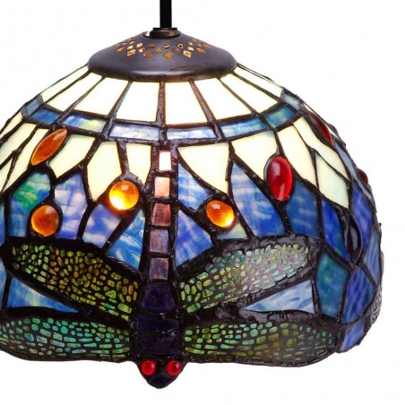 Lámpara de techo cristal Tiffany Belle Epoque