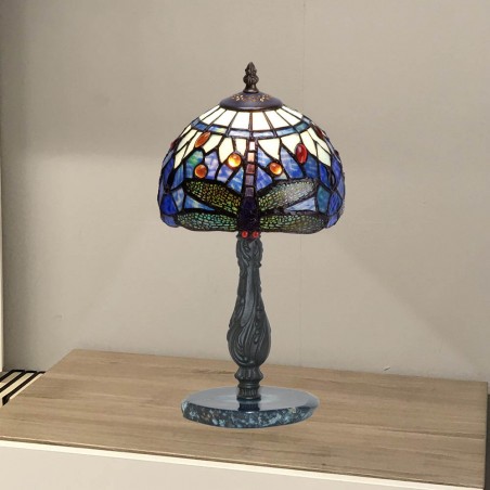 Lámpara de mesa Belle Epoque cristal Tiffany II