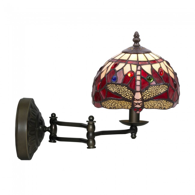 Aplique de pared Tiffany Belle Rouge Aplique de pared Tiffany Belle Rouge