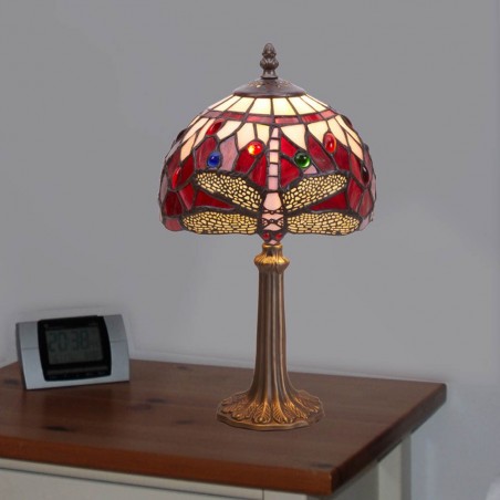 Lámpara de mesa Belle Rouge Tiffany
