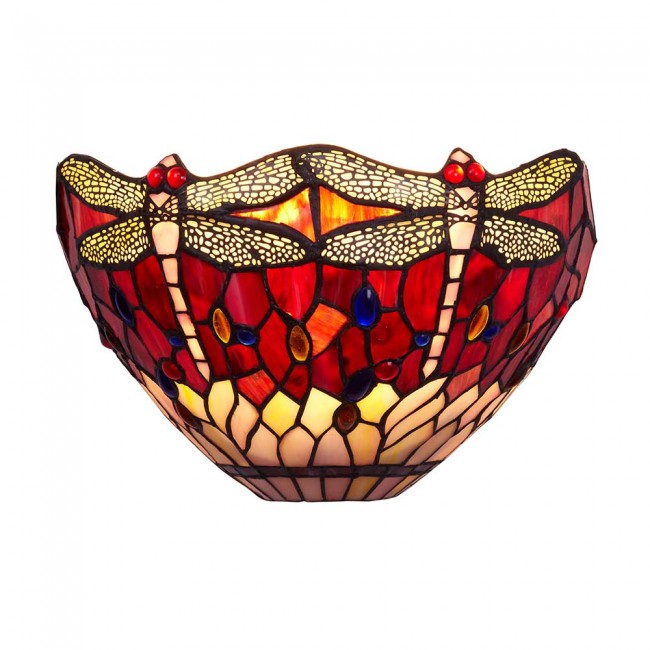 Aplique de pared Tiffany Belle Rouge II Aplique de pared Tiffany Belle Rouge II