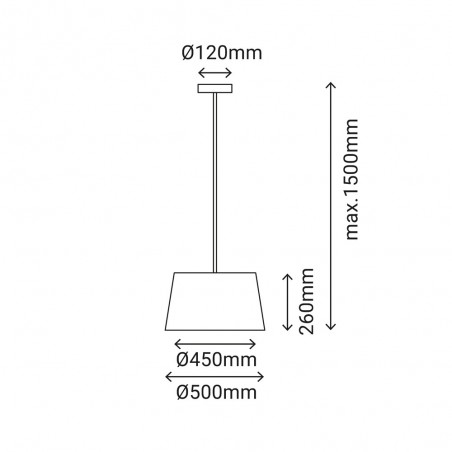 Lampe de plafond Ona