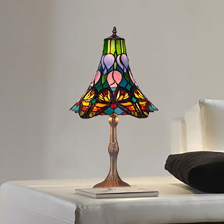Lámpara de mesa Tiffany Butterfly