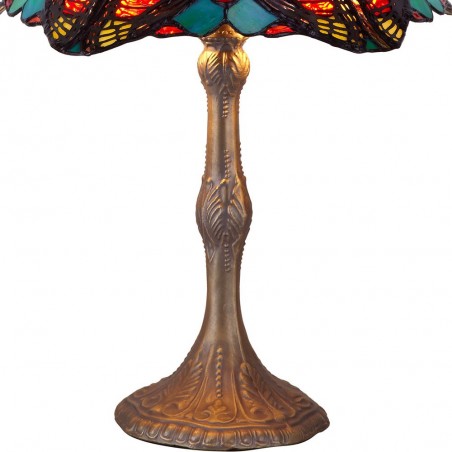 Lámpara de mesa Tiffany Butterfly