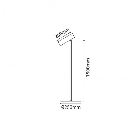 Lampadaire Milan