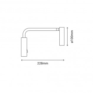 Applique Murale á LED Alexia (3W)