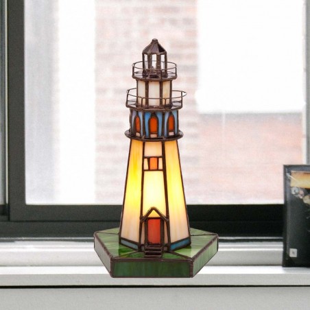 Lámpara de mesa Tiffany Faro