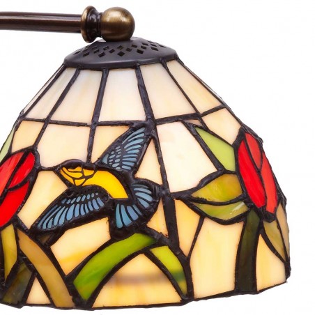 Lámpara de mesa Colibri Tiffany