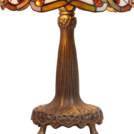 Lámpara de mesa cristal Tiffany Compact