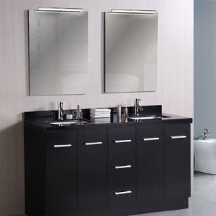 Applique LED pour mirroir du bains Dustin (15W)