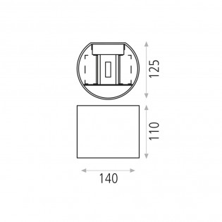 Applique Murale LED Kowa (2x6W)