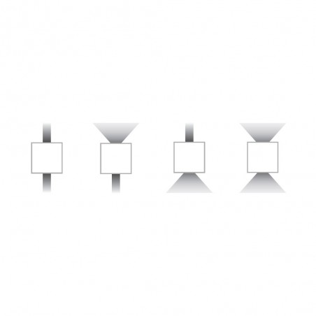 Applique Murale LED Kowa (2x6W)