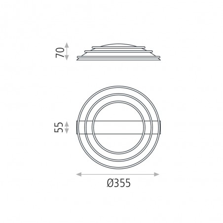 Applique Murale LED Ringo (12.5W)