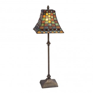 Lámpara de mesa Melange Tiffany