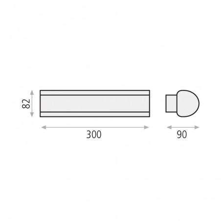 Applique Murale Exterieur LED Aka (20W)