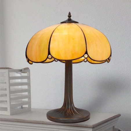 Lámpara de mesa Virginia Tiffany