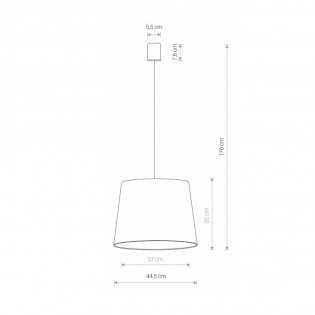 Lampe de plafond Cone M