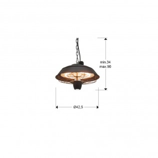 Poêle de suspension Heat Vintage