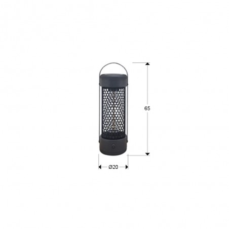 Poêle d'extérieur portable Heat Black