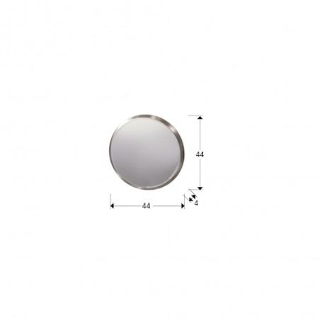 Miroir Murale Aries II Argent