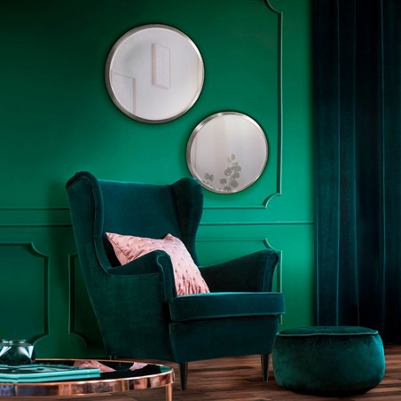 Miroir Murale Aries II Argent
