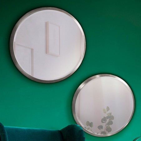 Miroir Murale Aries II Argent