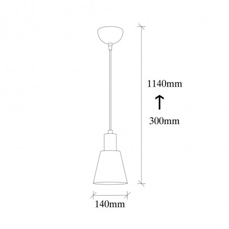Lampe de plafond Ribe Or