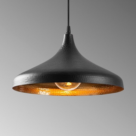 Lampe de plafond Asney Noir