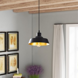 Lampe de plafond Harvey 22 Noir