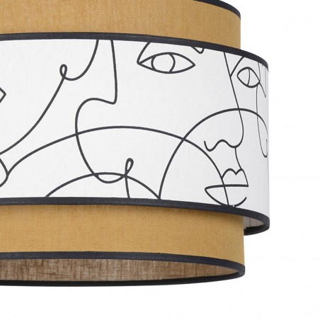 Lampe de suspension Milo Visages