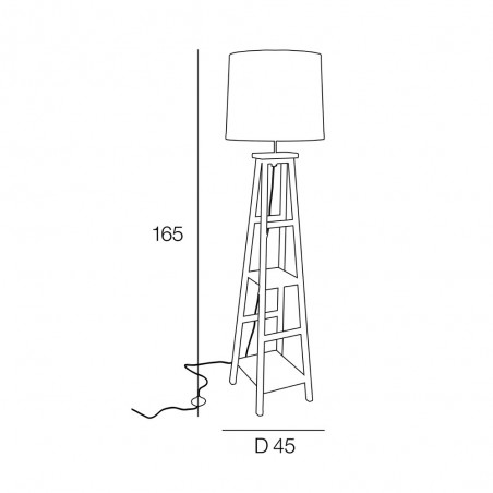 Lampadaire Booky