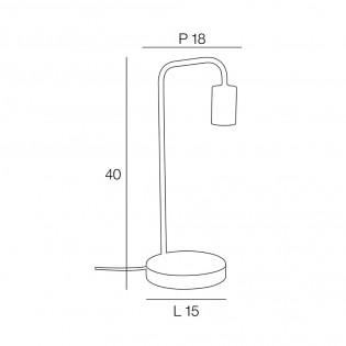Lampe a poser Berkley