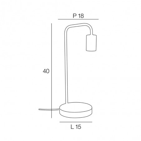 Lampe a poser Berkley