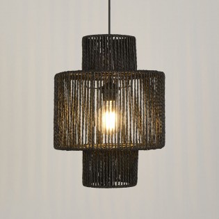 Lampe de suspension Cancun Noir