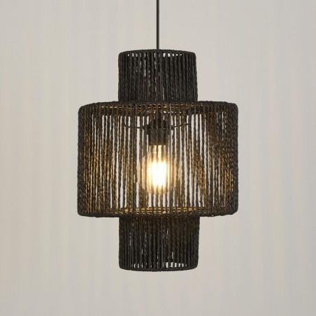 Lampe de suspension Cancun Noir