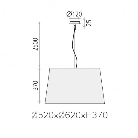Lampe de suspension Stilo