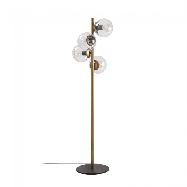 Lampadaire Sinza Transparent (4 lumieres)