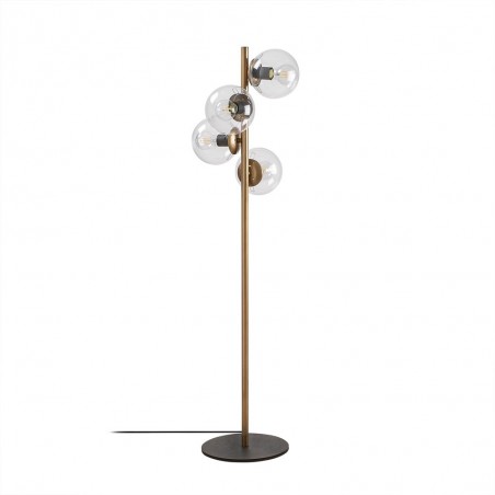 Lampadaire Sinza Transparent (4 lumieres)