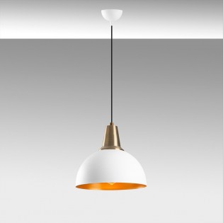Lampe de plafond Momo 30 Blanc