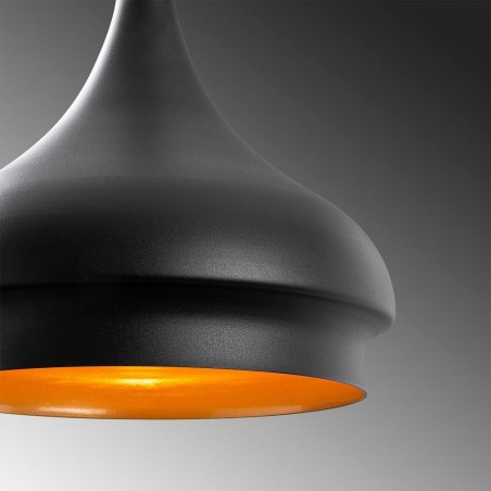 Lampe de plafond Momo 30 Noir