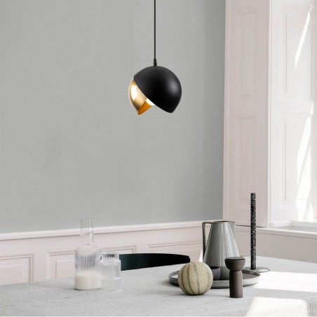 Lampe de plafond Harvey 20 Noir/Or