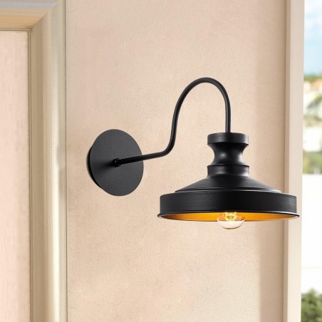 Applique Murale Harvey 22 Noir