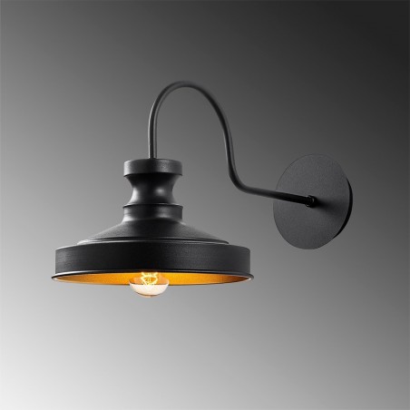 Applique Murale Harvey 22 Noir