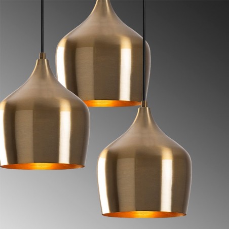 Lampe de suspension Momo 22 Vintage (3 lumieres)